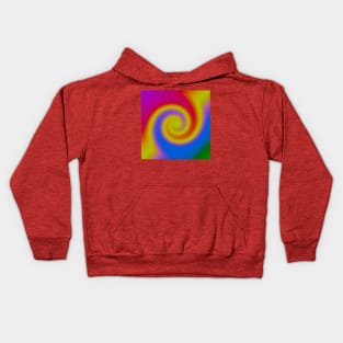 Rainbow Swirl Kids Hoodie